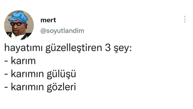 Hayatınızı güzelleştiren en önemli 3 şey nedir?