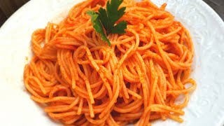 Patates kızartması ve Spagetti sever misiniz?