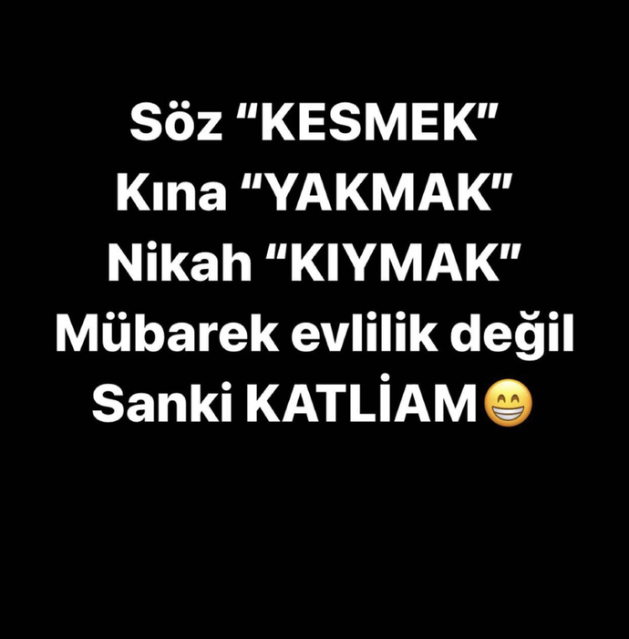 Evlilik sona yaklaşmak mı demek sizce de?