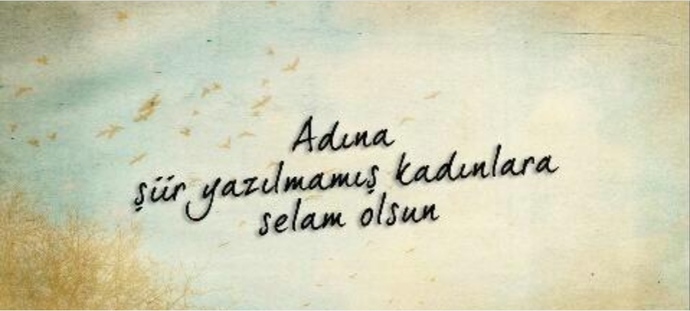 Hiç adınıza şiir yazan birisi oldu mu?