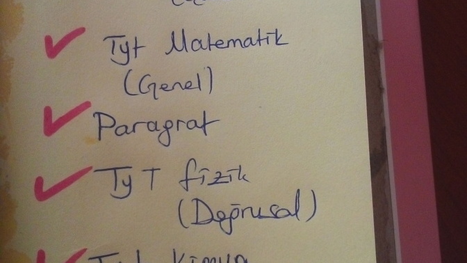 14 saatlik çalışma programım nasıl?