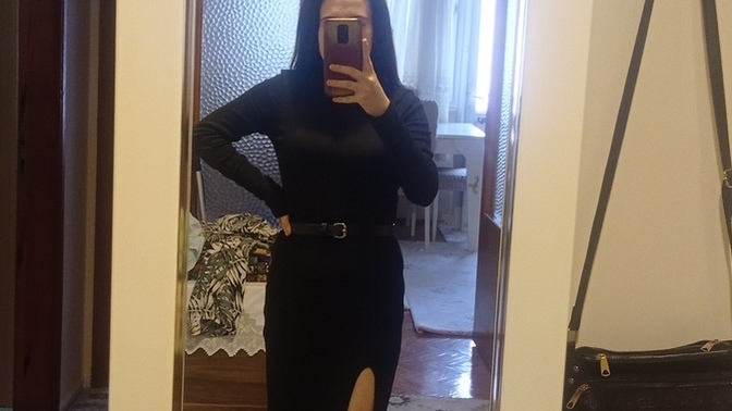 Kızlar, üstümdeki elbise güzel mi?
