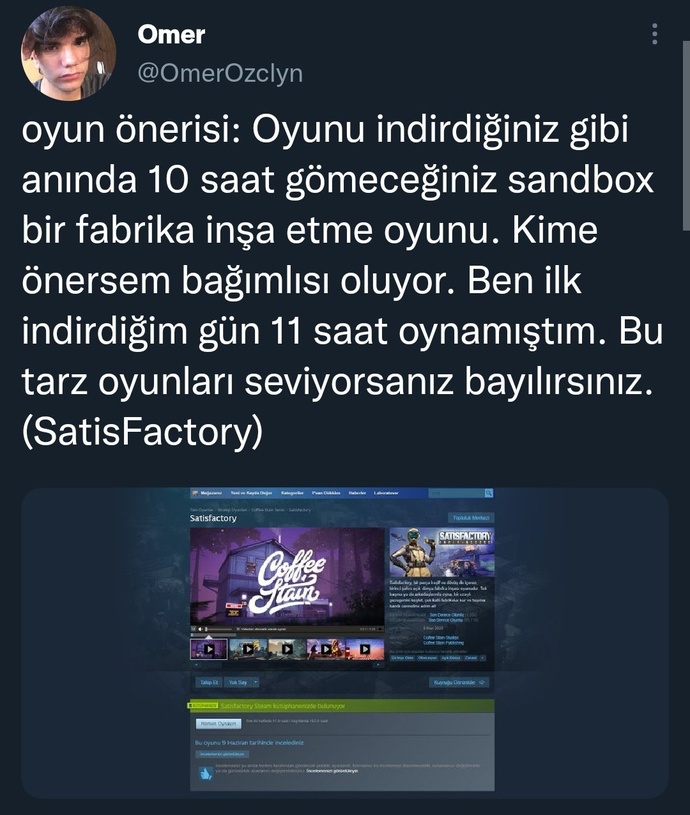 Bize önereceğiniz oyunlar var mı?