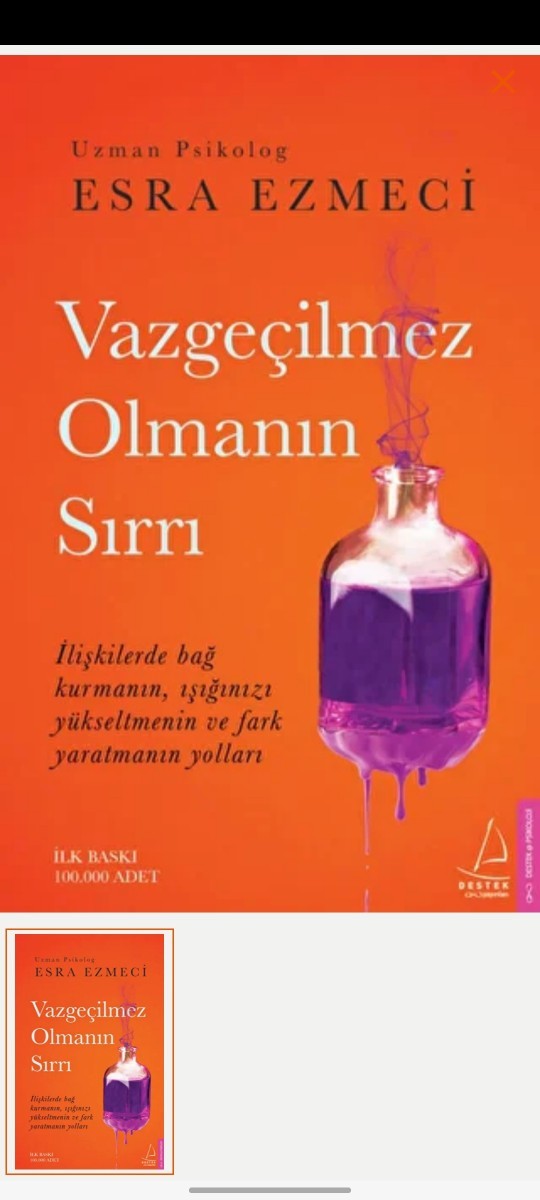 Esra Ezmeci kitapları alınır mı?