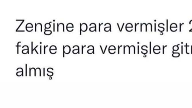 Size para verilse ne yapardınız?