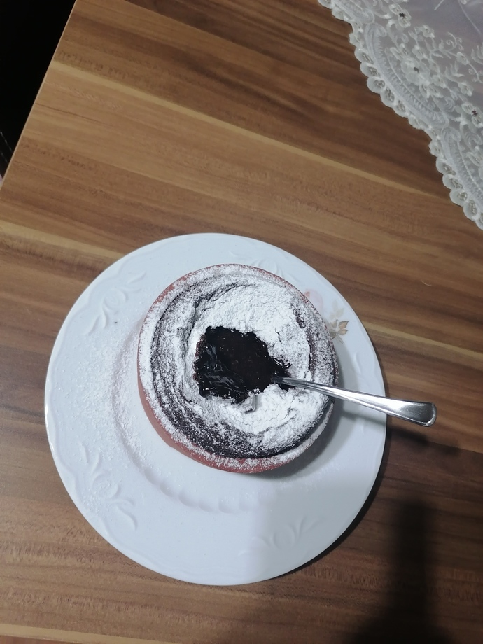 Canım sufle çekti kalktım yaptım. Sufle sever misiniz?