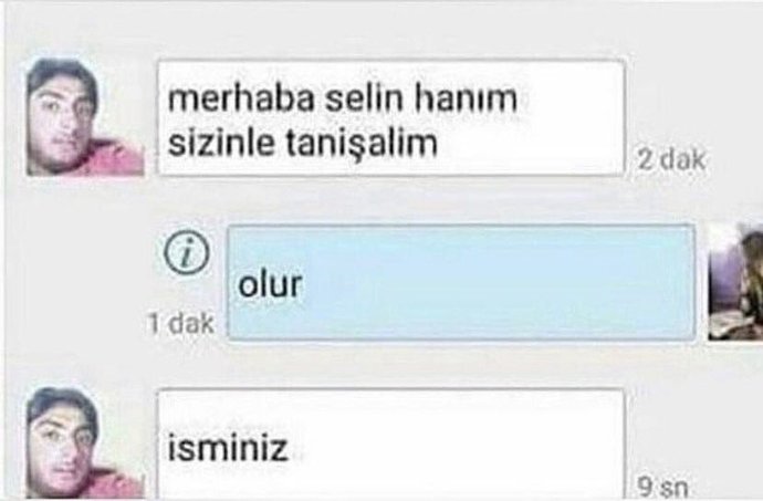 Uzun bir ilişkisizlik döneminden sonra ilk mesajınız nasıl olurdu?