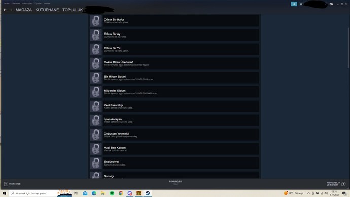 Steam başarılarımı saymıyor, ne yapabilirim?