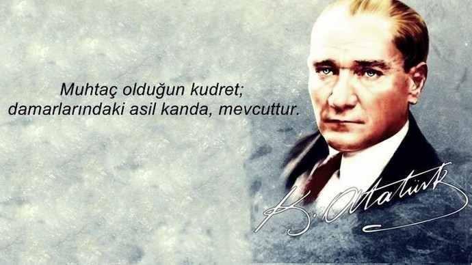 İzin silinmez! #Atamİzindeyiz etiketiyle, en sevdiğiniz Atatürk sözünü paylaşır mısınız🇹🇷?