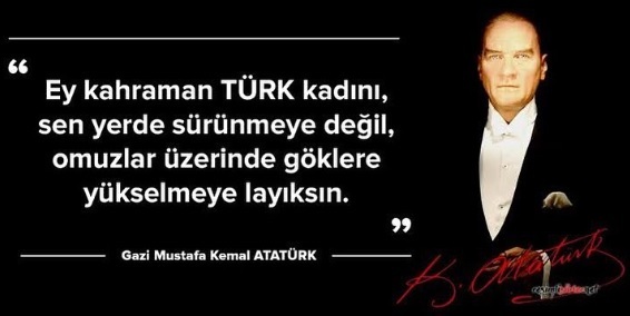 İzin silinmez! #Atamİzindeyiz etiketiyle, en sevdiğiniz Atatürk sözünü paylaşır mısınız🇹🇷?