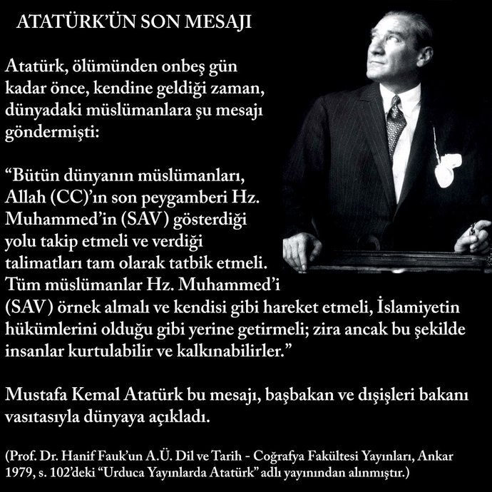 İzin silinmez! #Atamİzindeyiz etiketiyle, en sevdiğiniz Atatürk sözünü paylaşır mısınız🇹🇷?