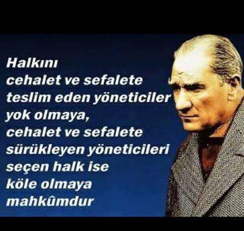 İzin silinmez! #Atamİzindeyiz etiketiyle, en sevdiğiniz Atatürk sözünü paylaşır mısınız🇹🇷?