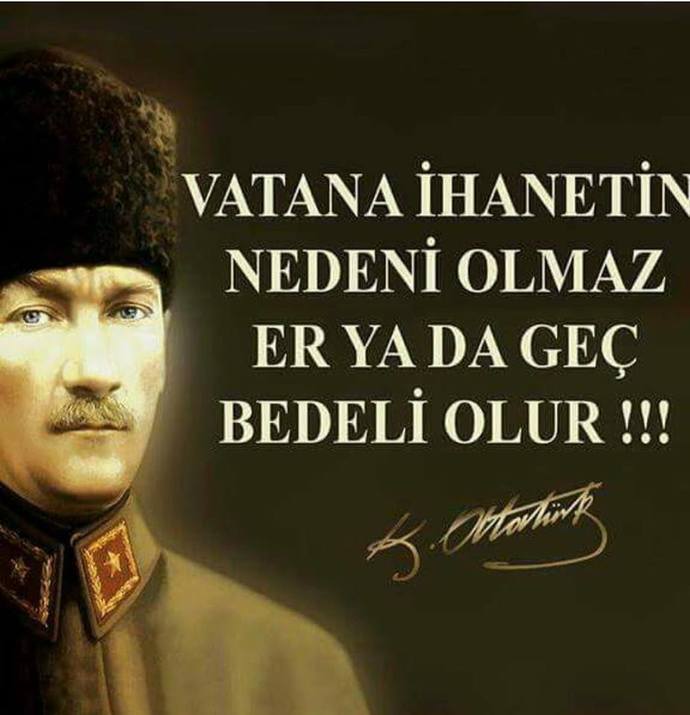 İzin silinmez! #Atamİzindeyiz etiketiyle, en sevdiğiniz Atatürk sözünü paylaşır mısınız🇹🇷?