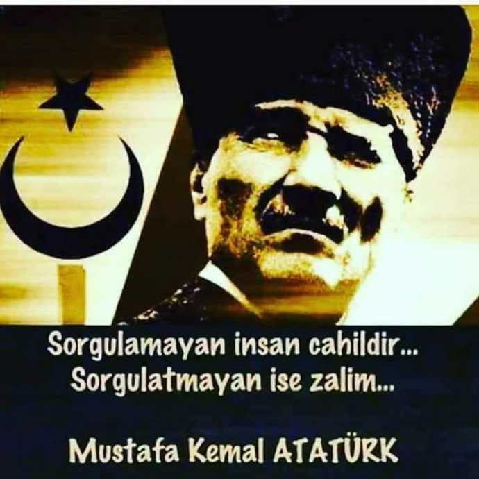 İzin silinmez! #Atamİzindeyiz etiketiyle, en sevdiğiniz Atatürk sözünü paylaşır mısınız🇹🇷?