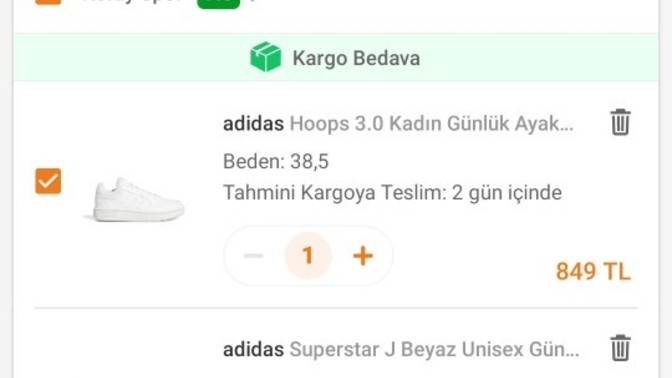Bu iki ayakkabı aynı mı?