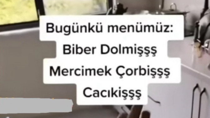 Eşinizin yemeklere çorbiş, dolmiş gibi isimler takmasını sevimli bulur musunuz?