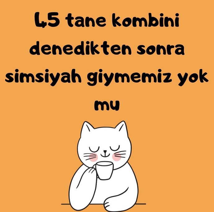 Hangi rengi giyinmekten vazgeçemiyorsun?