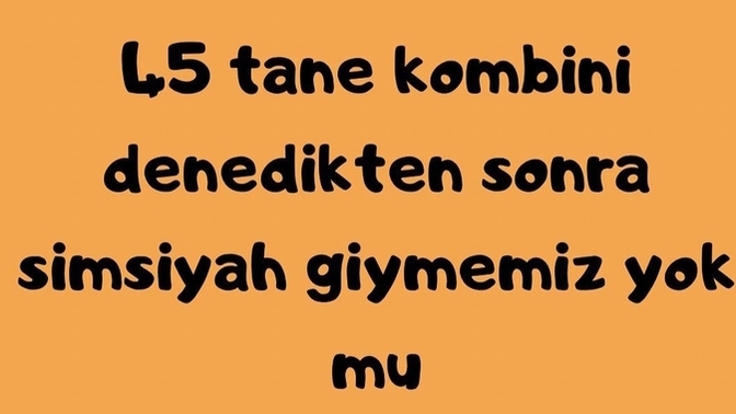 Hangi rengi giyinmekten vazgeçemiyorsun?