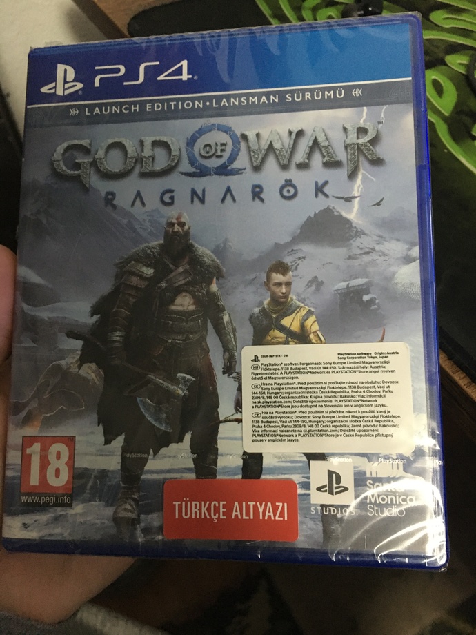 Gow ragnarok CD sürümü alan var mı?