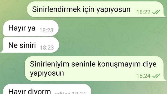 Kavga edip barıştıktan sonra bunları dedi. İlk defa bu konuları açtı. Kendimi çok kötü hissediyorum. Beni sevmiyor mu?