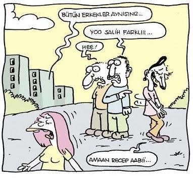 hiç mi farklı insan yok 😁