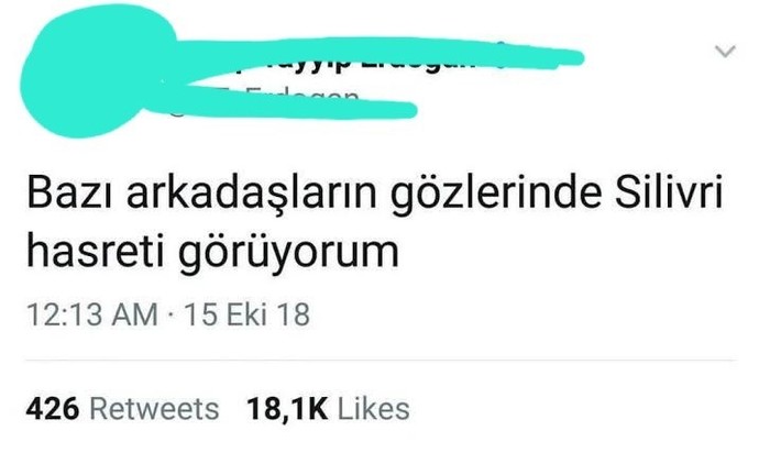 Yolda Cumhurbaşkanı'nı görseniz ne söylemek isterdiniz?