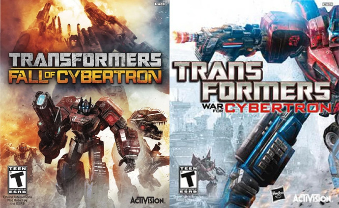 Transformers War for Cybertron ve Transformers Fall of Cybertron