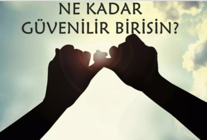 İnsanlar neden sana güvenmelidir?