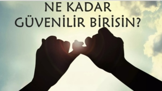 İnsanlar neden sana güvenmelidir?