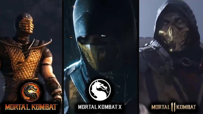 -Mortal Kombat 9 -Mortal Kombat X -Mortal Kombat 11