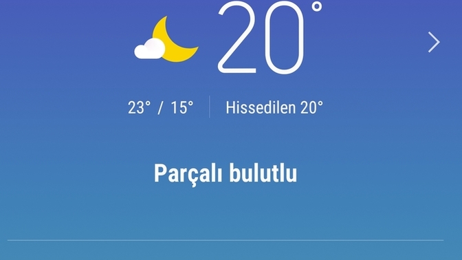 Bulunduğunuz yere kış geldi mi?