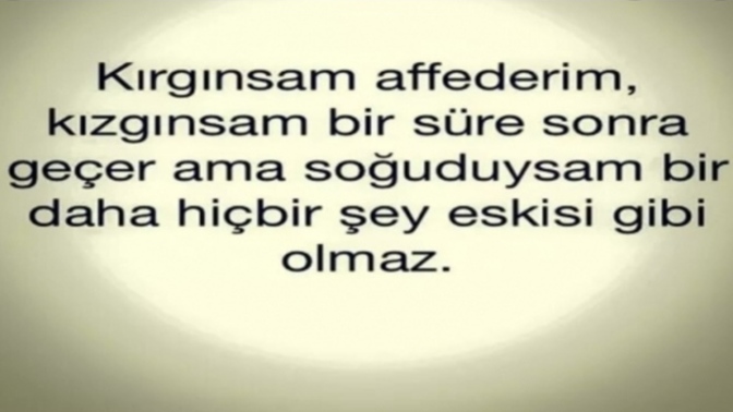Bir insanı kendinizden nasıl soğutursunuz?