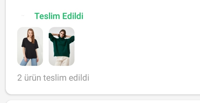En son internetten hangi ürünleri satın aldınız?