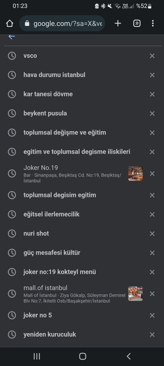 Google'da en son neyi aradınız?