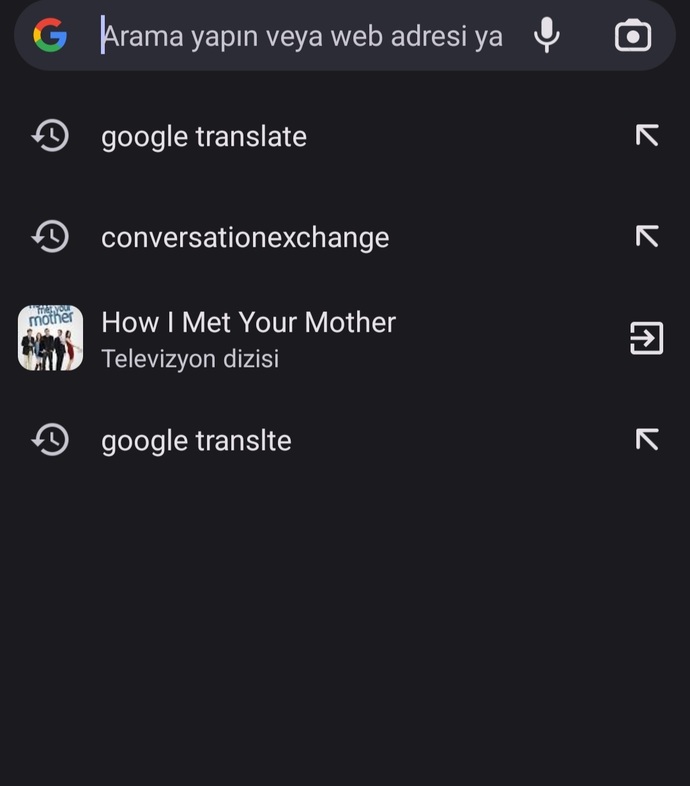 Google'da en son neyi aradınız?