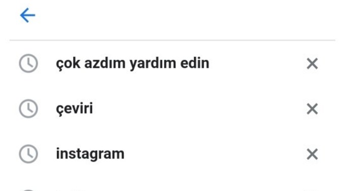 Google'da en son neyi aradınız?
