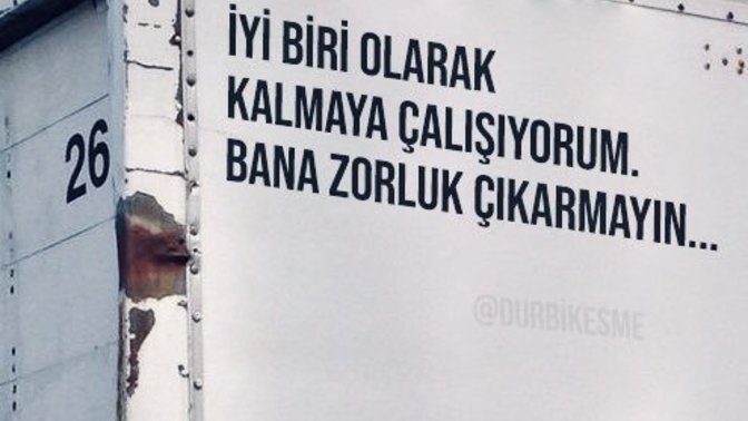 Türkiye'de yaşamaktan memnun musun?