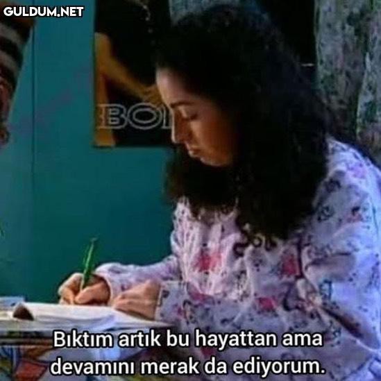 Hayattan bezdiren şeyiniz nedir?