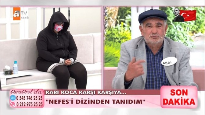 Eşiniz kamufle olsa bile onu tanır mıydınız?