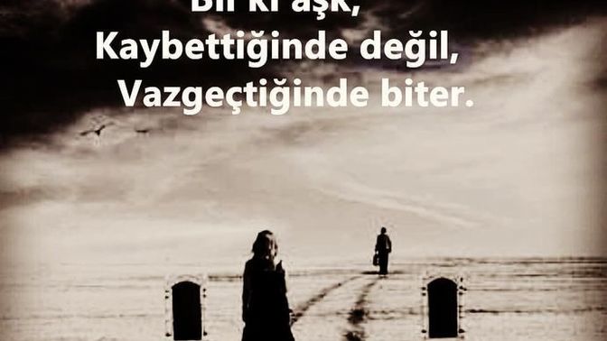 Vazgeçen mi oldun yoksa senden mi vazgeçtiler?