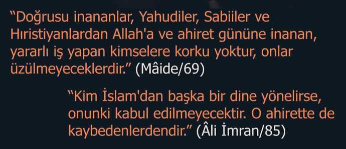 İslam dini neden çelişkili?