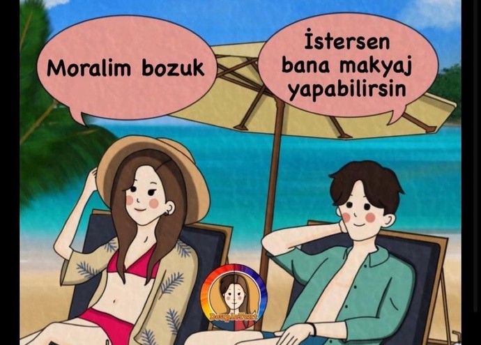 Sevgiliye makyaj yapılır mı?