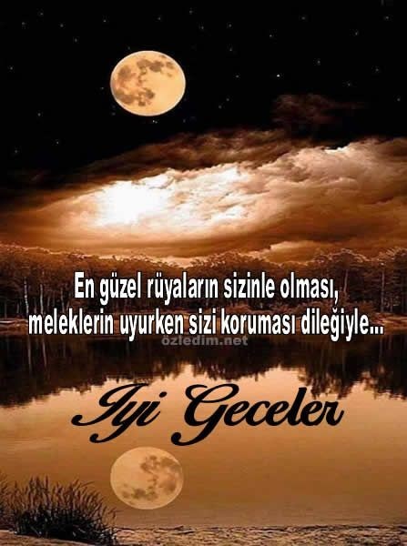 İyi geceler mesajınız benden, kahveler sizden olsun mu?