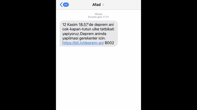 Yarın akşam yapılacak tatbikat için hazır mısın?