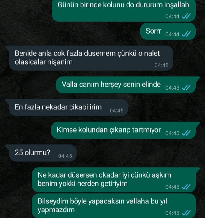 Nişanlım bana gram hesabı yaptı ve düğüne 5 gün kala nişanı attım?