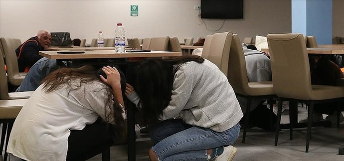 Çök kapan tutun tatbikatında size bildirim geldi mi?