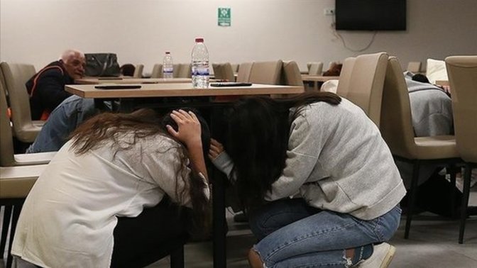 Çök kapan tutun tatbikatında size bildirim geldi mi?
