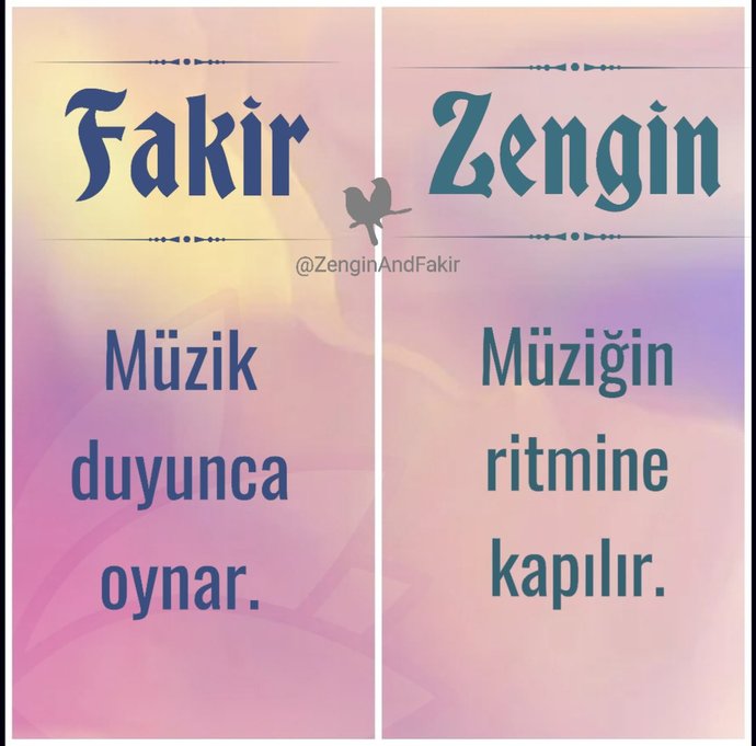 Zengin misiniz? yoksa , fakir mi ?