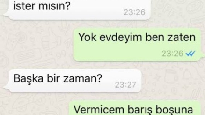 Sizi istemeyen birinin ısrarla peşinden kosarmısınız?