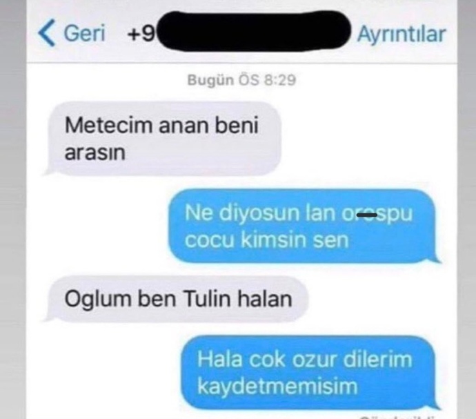 Hiç telefonda konuşurken yazarken yanlış anlaşılmaya maruz kaldınızmı?
